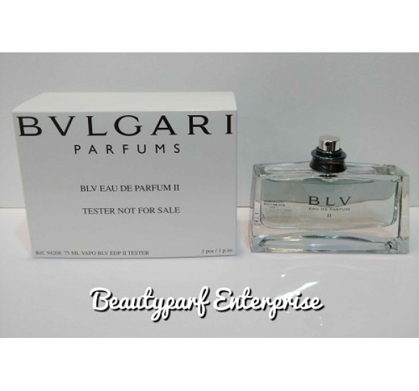 Bvlgari BLV ll For Women 75ml EDP Spray Tester Pack